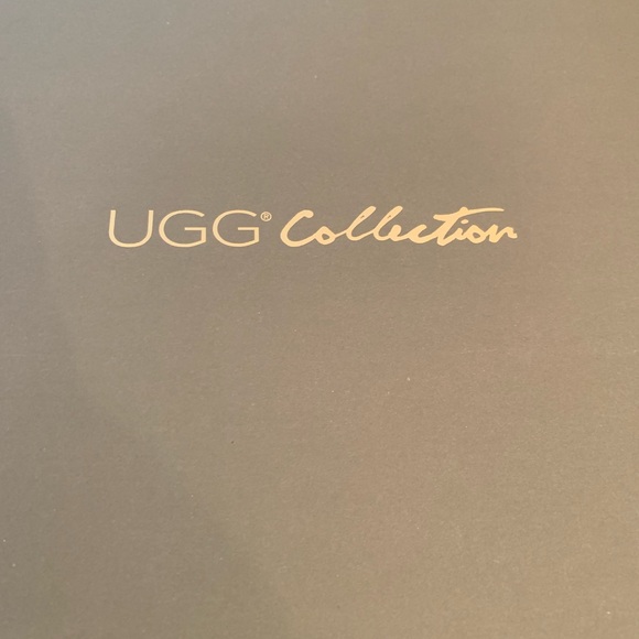 UGG Collection over-the-knee genuine shearling heel boots - Picture 8 of 8
